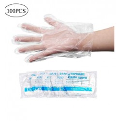 Guantes plÃ¡stico TU 100uds